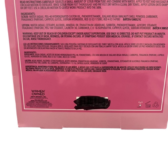 New Onyx Professional 4 piece slipper set in original package - Picture 4 of 4